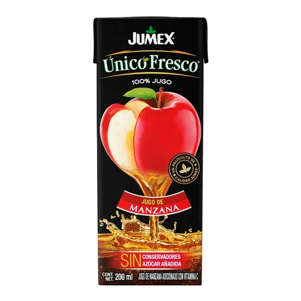 NECTAR MBRIK JUMEX UNICO MANZANA 200