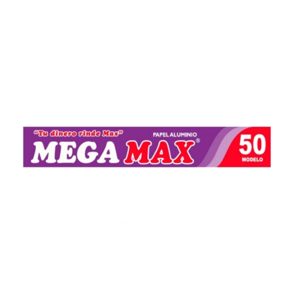 PAPEL ALUM MEGA MAX # 50