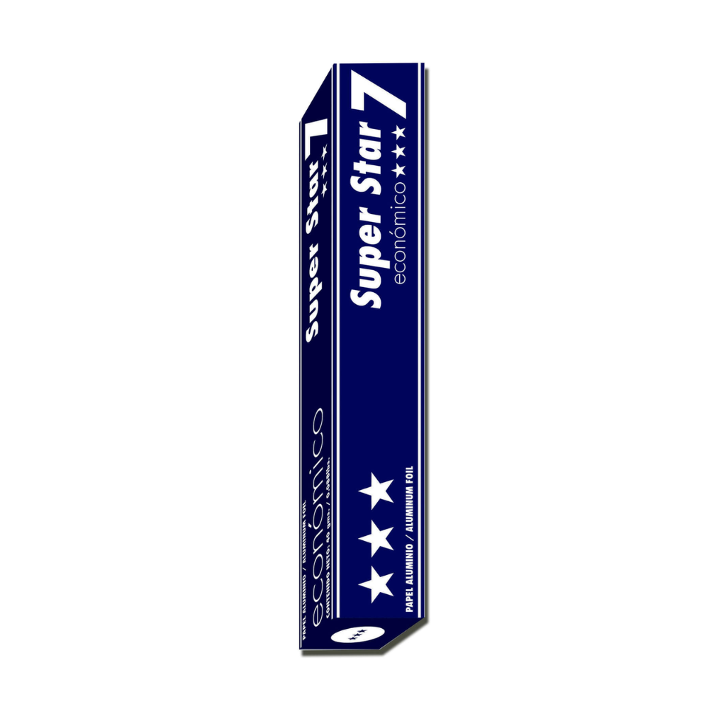 PAPEL ALUM SUPER STAR ECONOMICO # 7