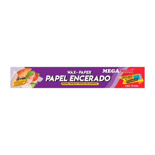 PAPEL ENCERADO MEGA MAX 10