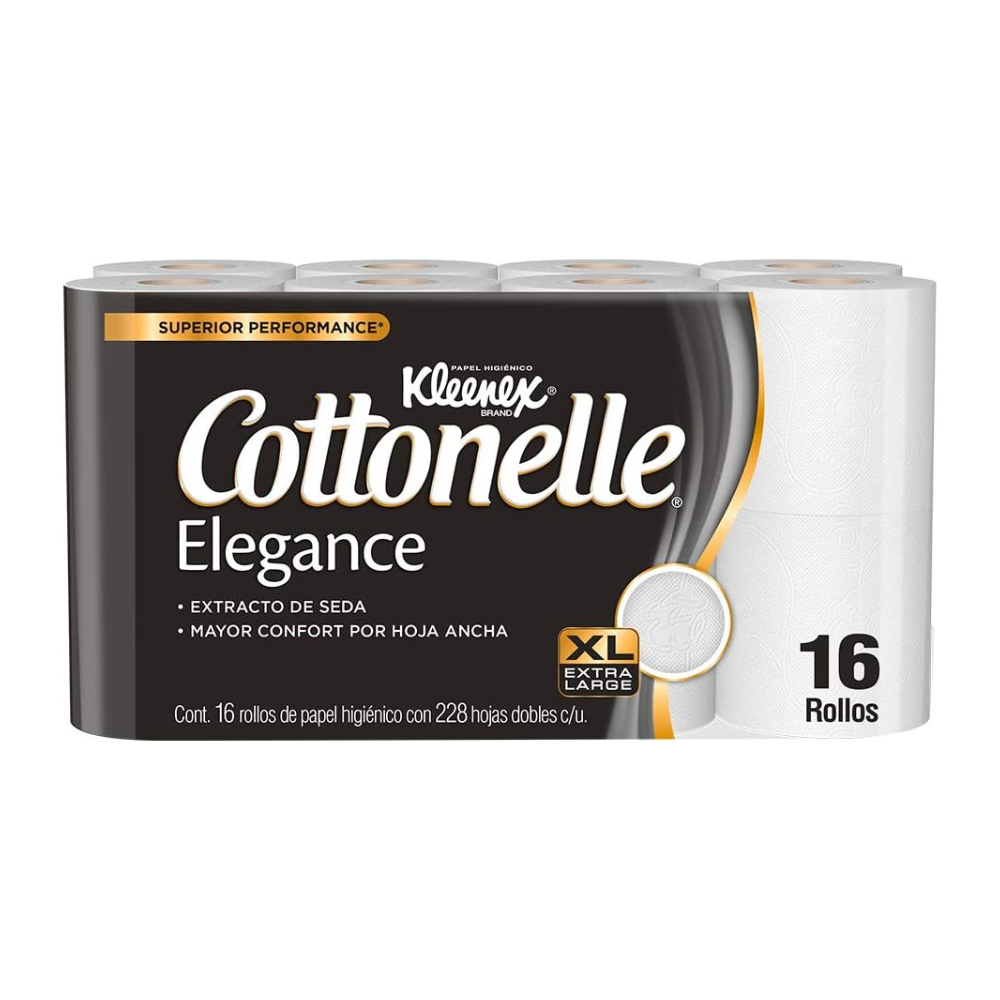 PAPEL HIG. COTTONELLE ELEGANCE 16 S 228H (NEGRO)