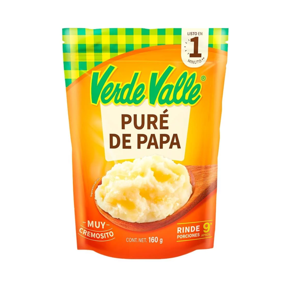 PURE DE PAPA VERDE VALLE .160