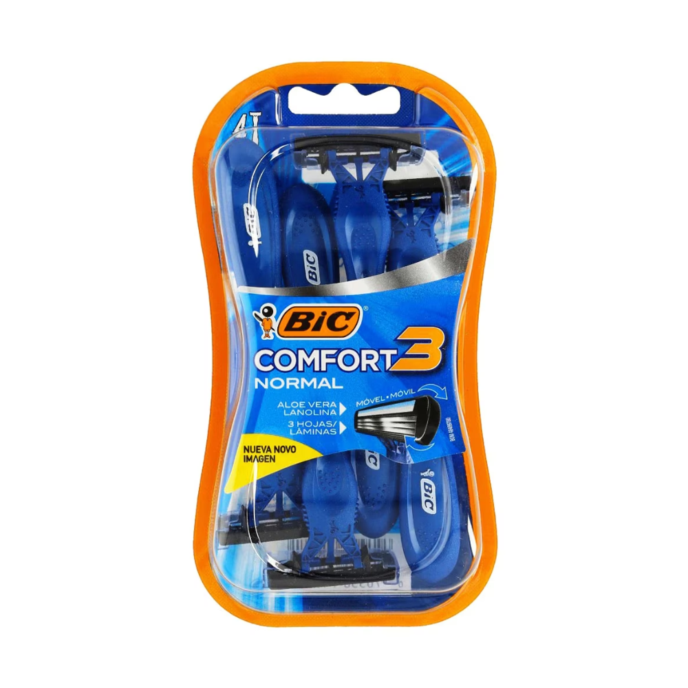 RAST. BIC CONFORT-3  (AZUL)  NP