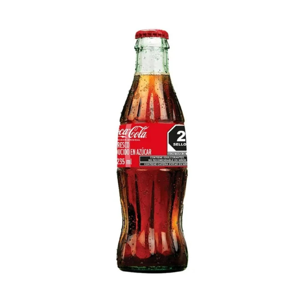 REF. COCA  COLA VIDRIO (8 OZ) 240