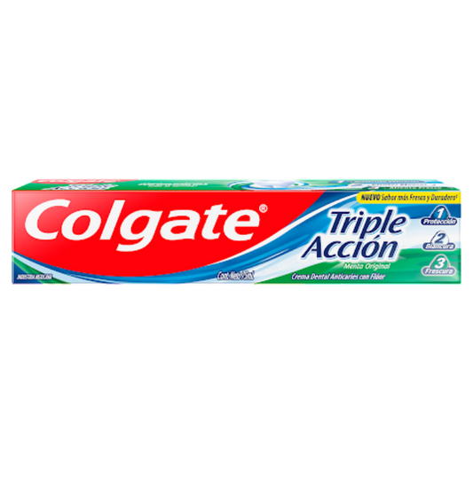 Pasta Dental Colgate Triple Acción Menta Original 75 ml