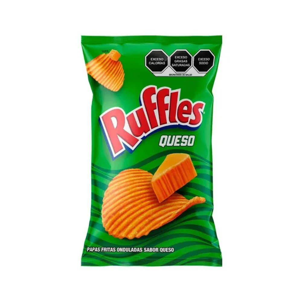 SAB. COMPARTE  RUFFLES QUESO 120