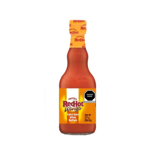 SALSA ALITAS FRANKS RED HOT 354