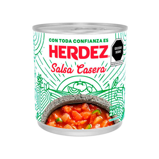 SALSA CASERA HERDEZ .220 ROJA