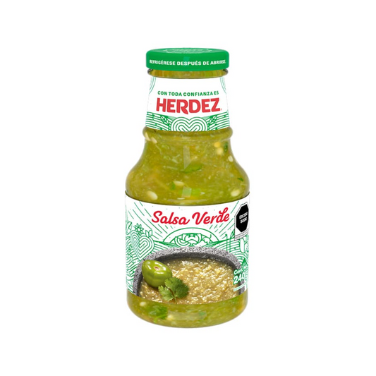 SALSA CASERA HERDEZ .240 VERDE (FCO)