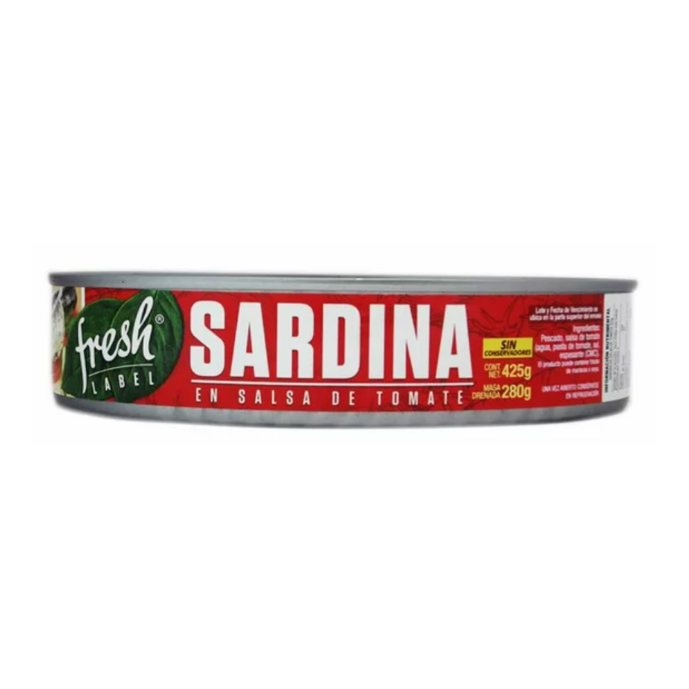 SARDINA PORTOLA TOMATE F. LABEL .425