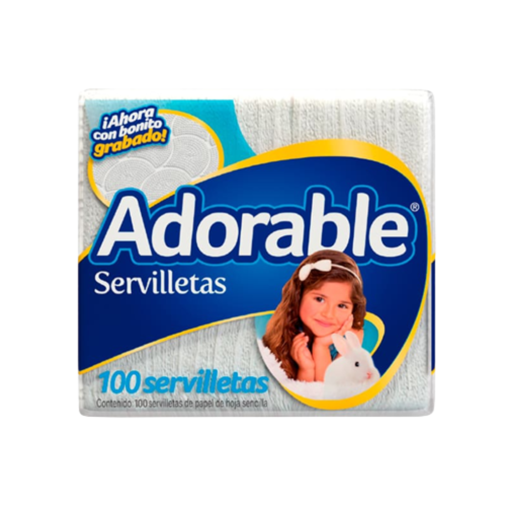 SERVILLETA ADORABLE 100