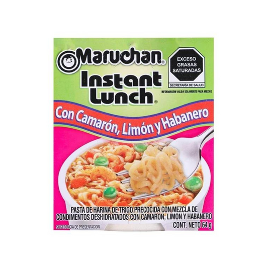 SOPA MARUCHAN CAMARON HABANERO (HOT & SPICY) 64