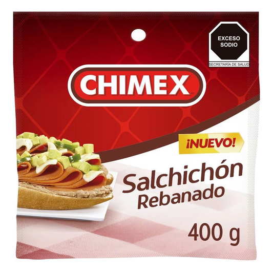 CHIMEX SALCHICHON REBANADO 400