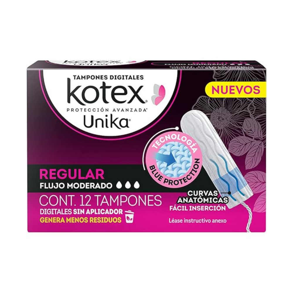 T.S. KOTEX TAMPONES DIGITALES REGULAR 12 S