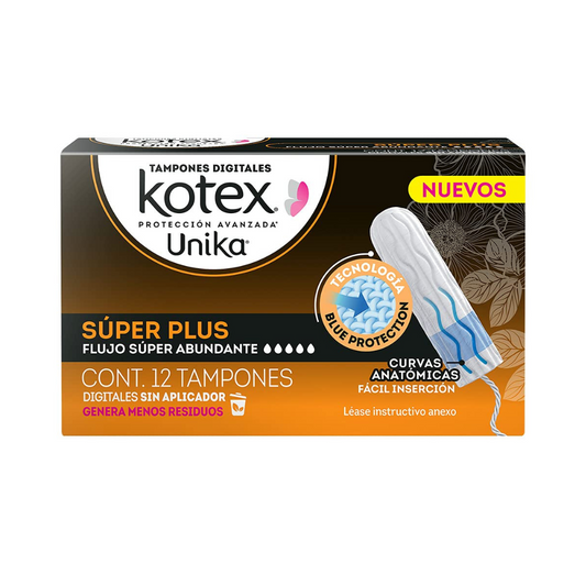 T.S. KOTEX TAMPONES DIGITALES SUPER 12 S