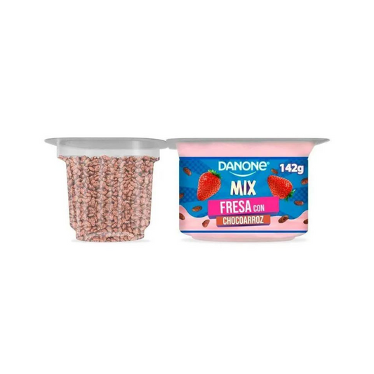 YOGH. DANONE BIPACK FSA +CHOCO ARROZ 142