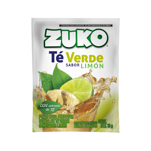 ZUKO  TE VERDE LIMON