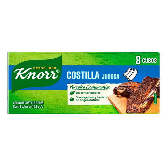 KNORR COSTILLA JUG. 8 CUBOS