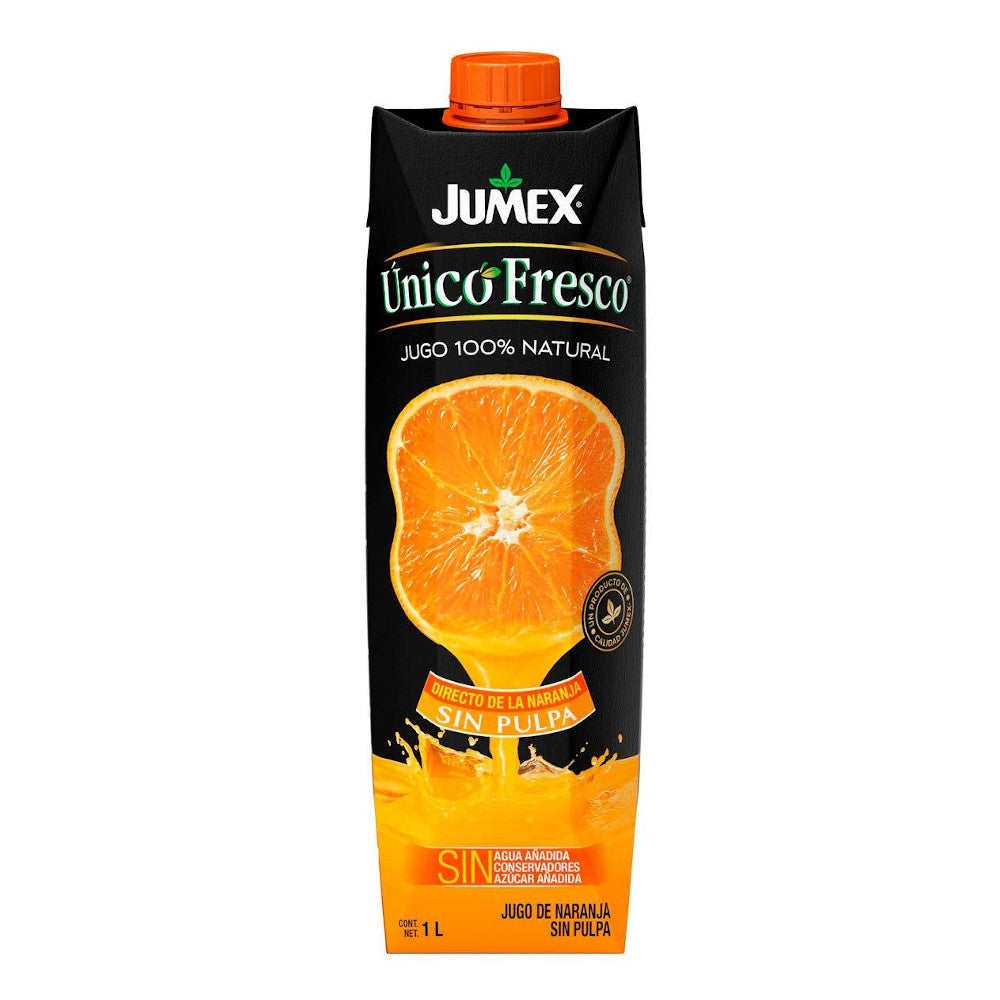 JUGO JUMEX UNICO FRESCO NARANJA .960