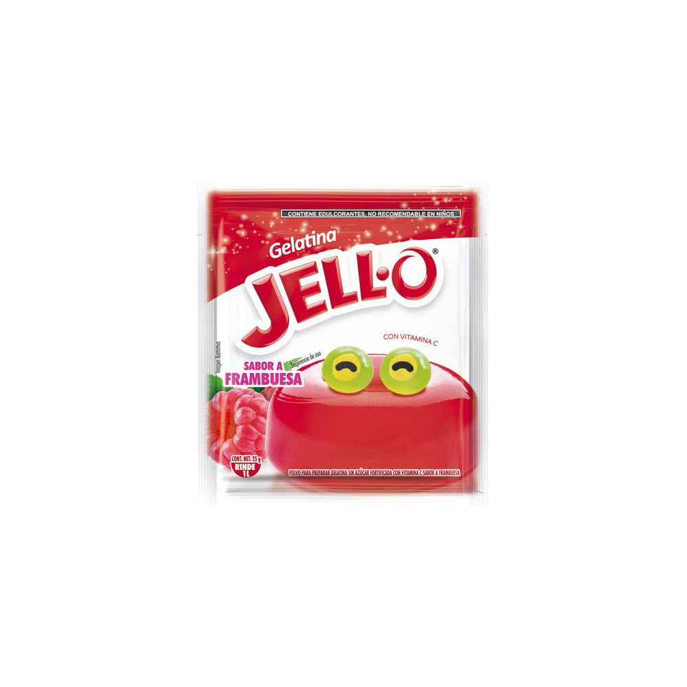 GELATINA JELLO FRAMBUESA 35