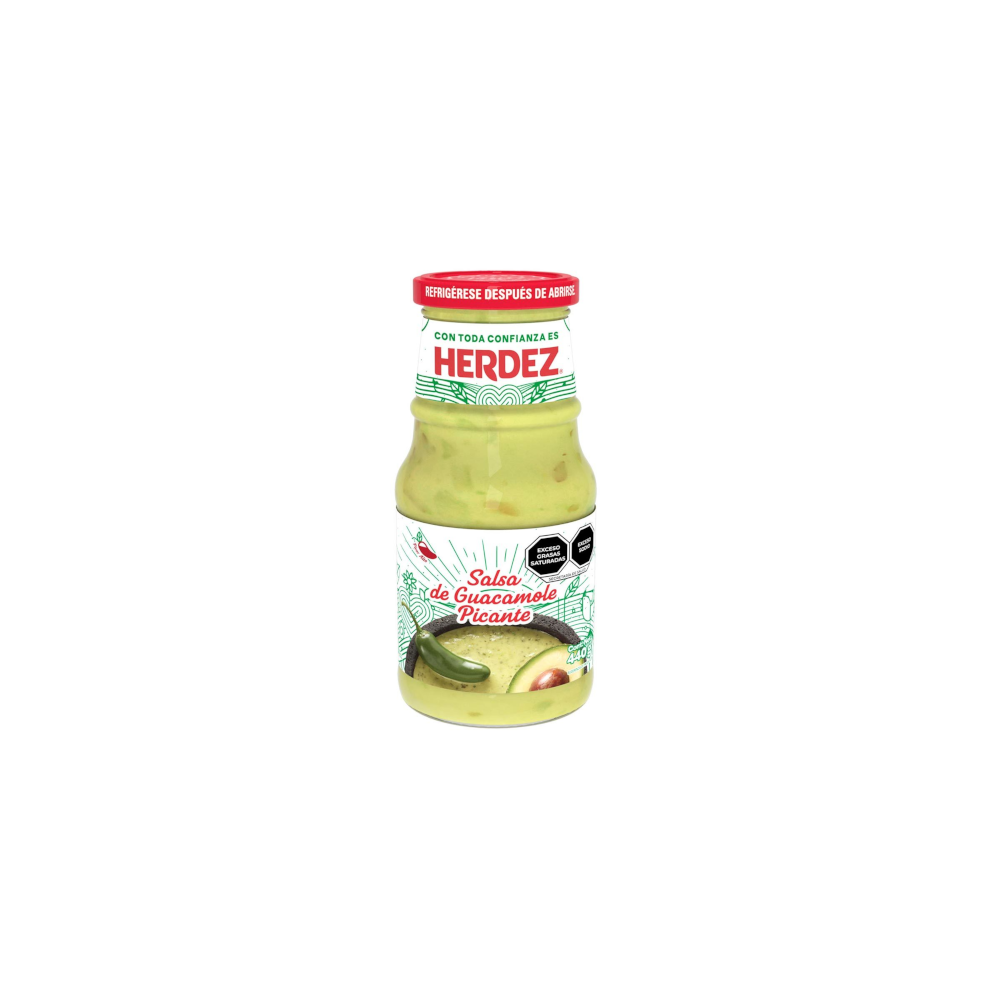 SALSA CASERA HERDEZ .445 GUACAMOLE (FCO)