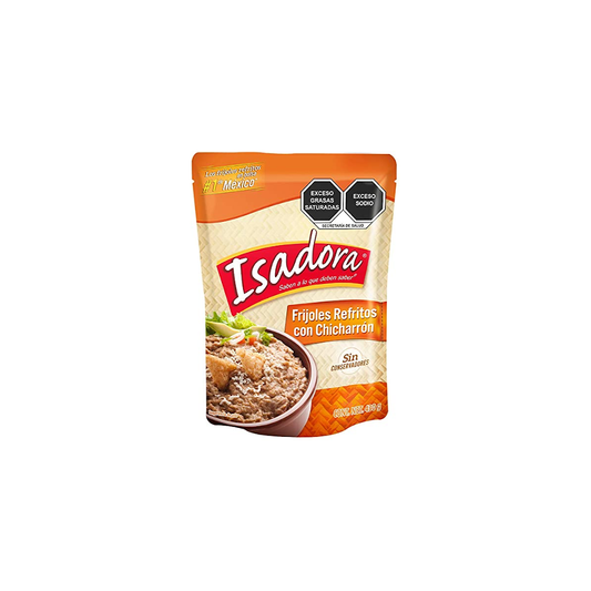 FRIJOLES ISADORA BSA REF. CHICHARRON 430