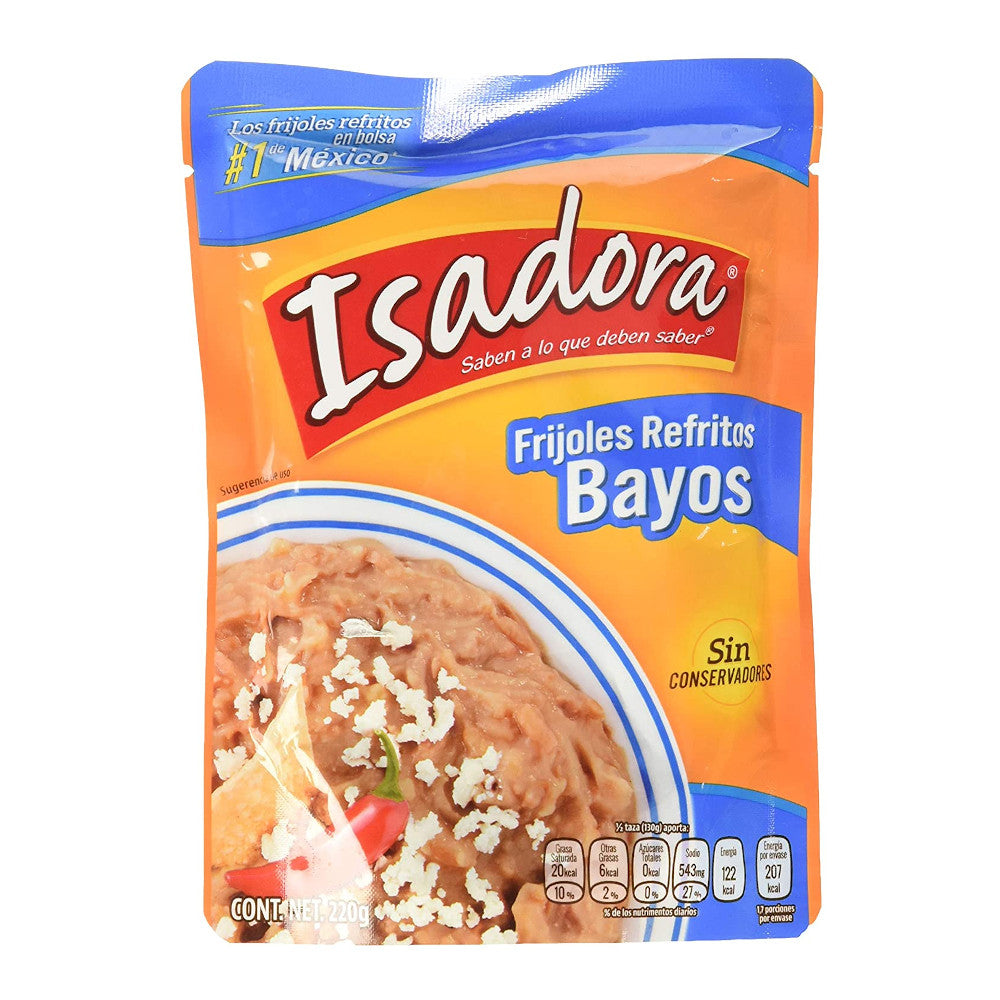 FRIJOLES ISADORA BSA BAYOS REFRITOS 220