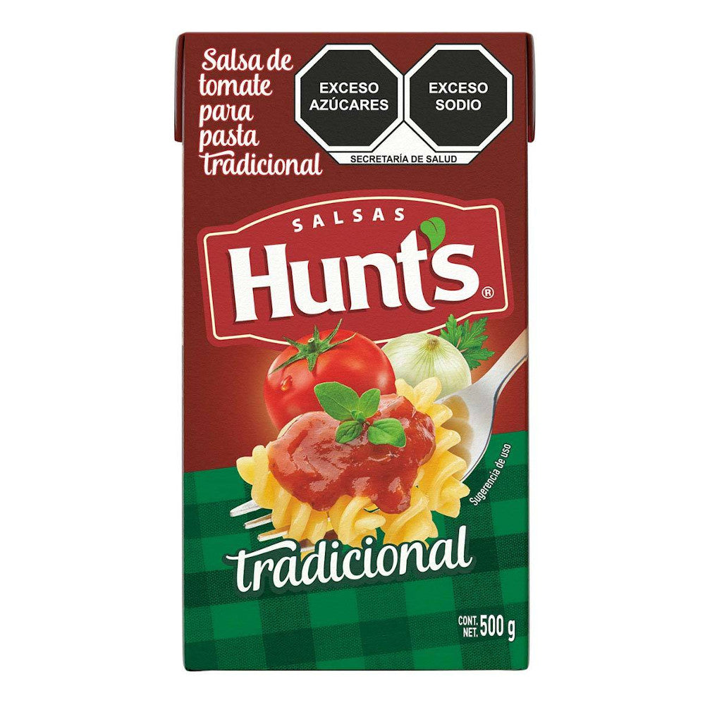 SALSA PASTA HUNTS (TBRICK) TRADICIONAL 500