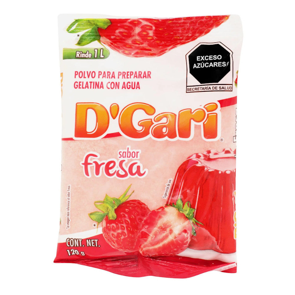 GELATINA D GARI FRESA .120