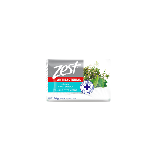 JABON ZEST 135 TOMILLO Y TE VERDE