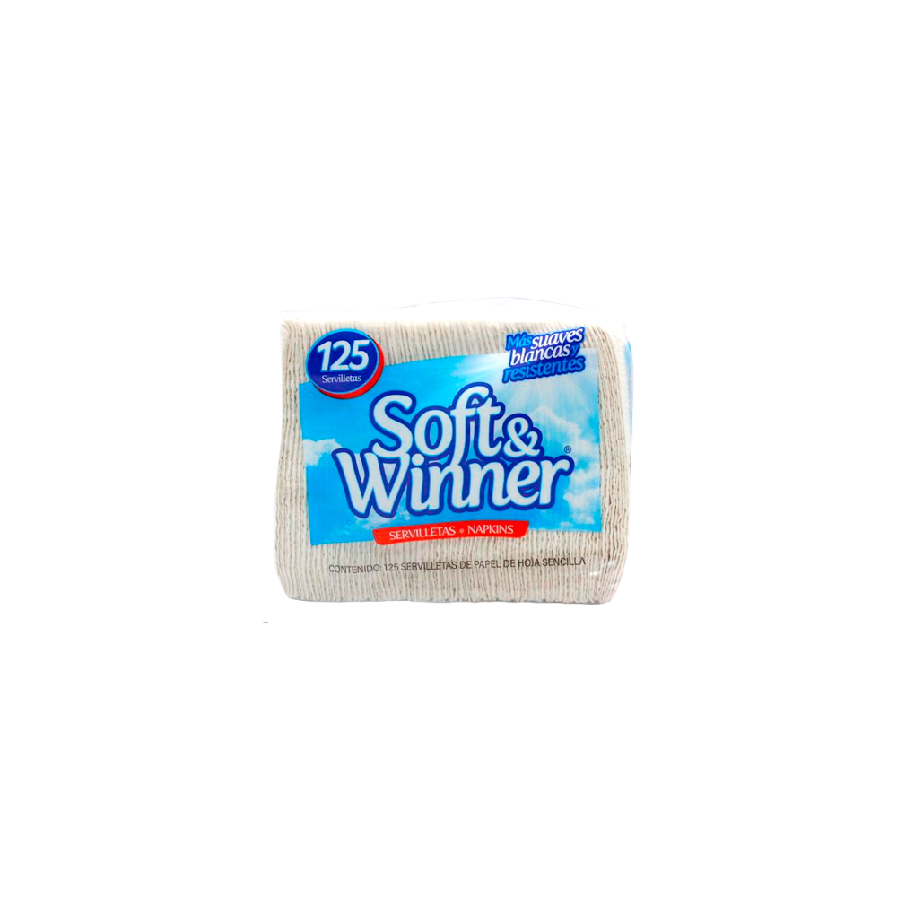 SERVILLETA  SOFT & WINNER 100 (MPA)