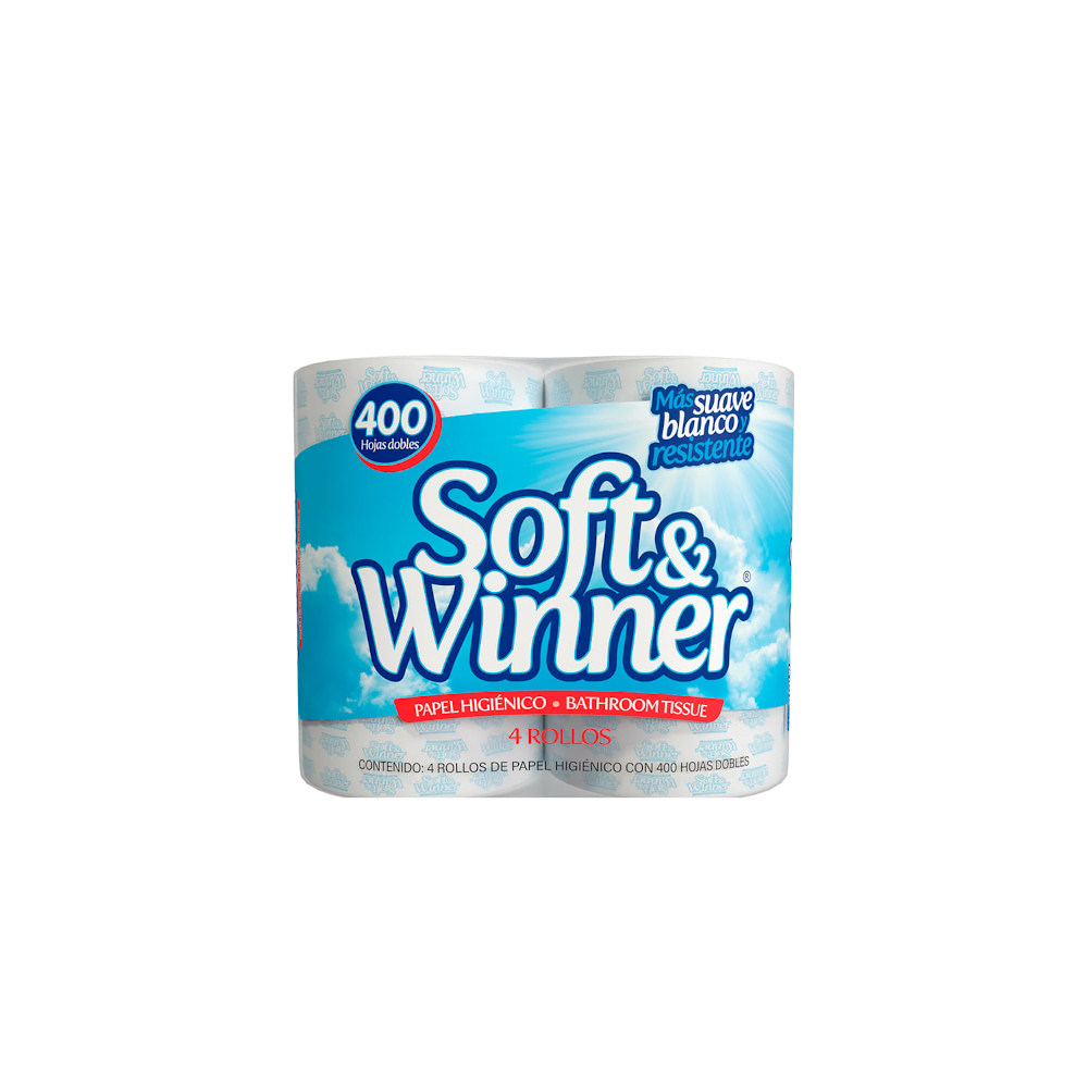 PAPEL HIG SOFT & WINNER 400H 4 S