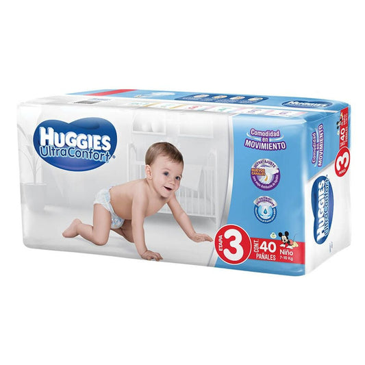 PANAL HUGGIES ULTRA E3 40 (O) (5) NO