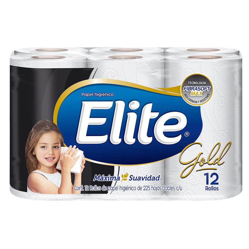 PAPEL HIG. ELITE GOLD 12 S