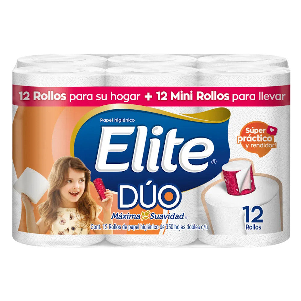 PAPEL HIG. ELITE DUO 350 H 12 S