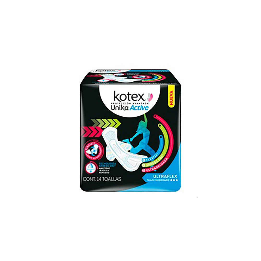 T.S. KOTEX  UNIKA ACTIVE 14 S