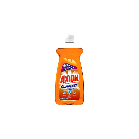 Detergente Lavatrastes Líquido Axion Complete Todo en Uno Antibacterial de 640 ml