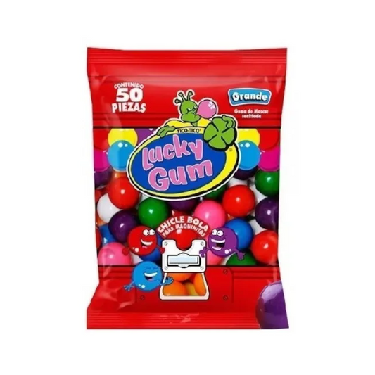 D CHICLE BOLA GDE LUCKY GUM 50 S