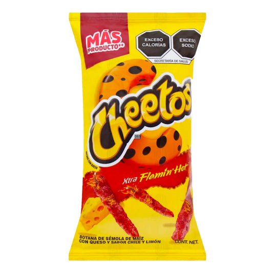 SABRITAS CHEETOS FLAMIN HOT 52