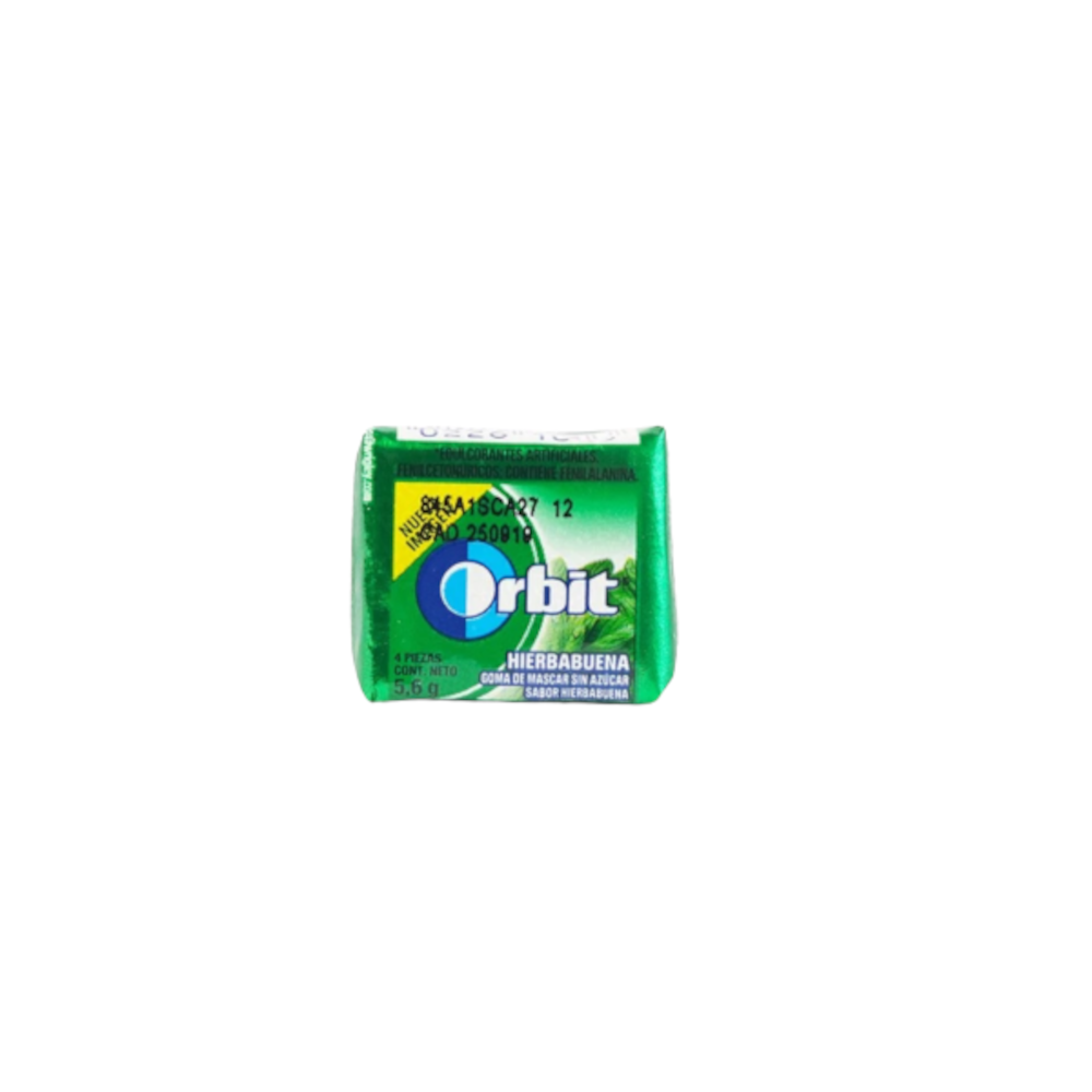 D CHICLE ORBIT 4 S YERBA (24) – Surtace