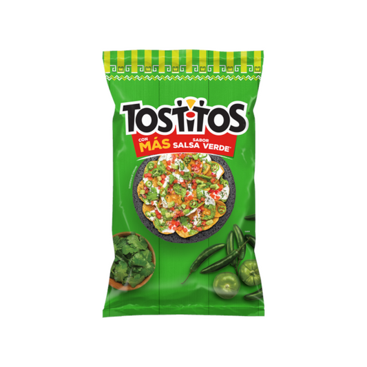 SABRITAS TOSTITOS SALSA VERDE 57 GRS