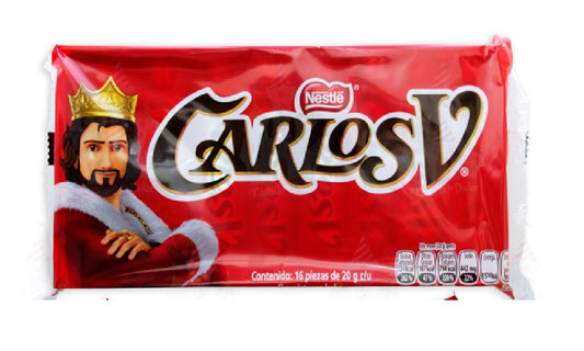 D CH. NESTLE  CARLOS V 16 + 2 CHOCOLATE  18
