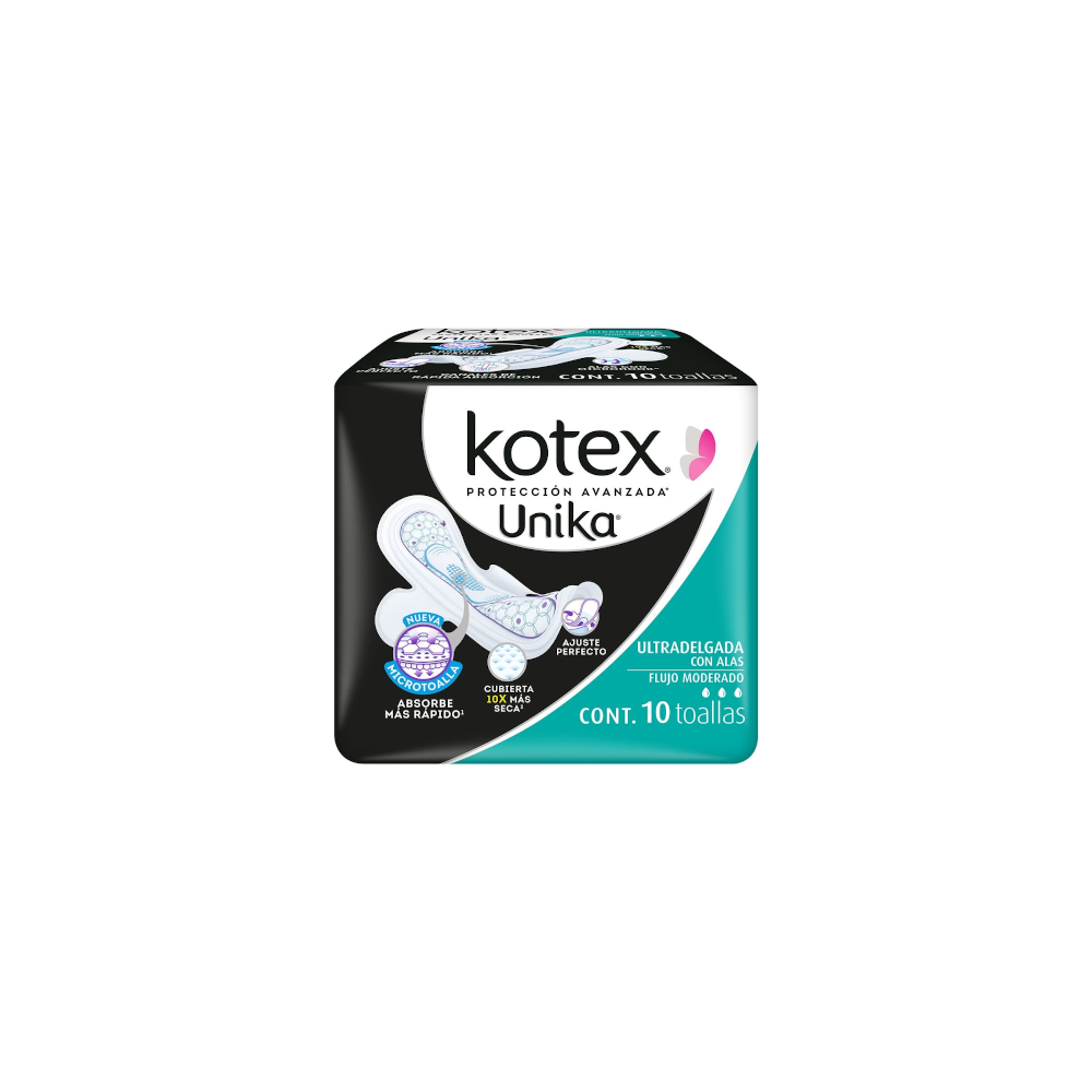 T.S. KOTEX ANAT. ULTRA DELGADA 10 S