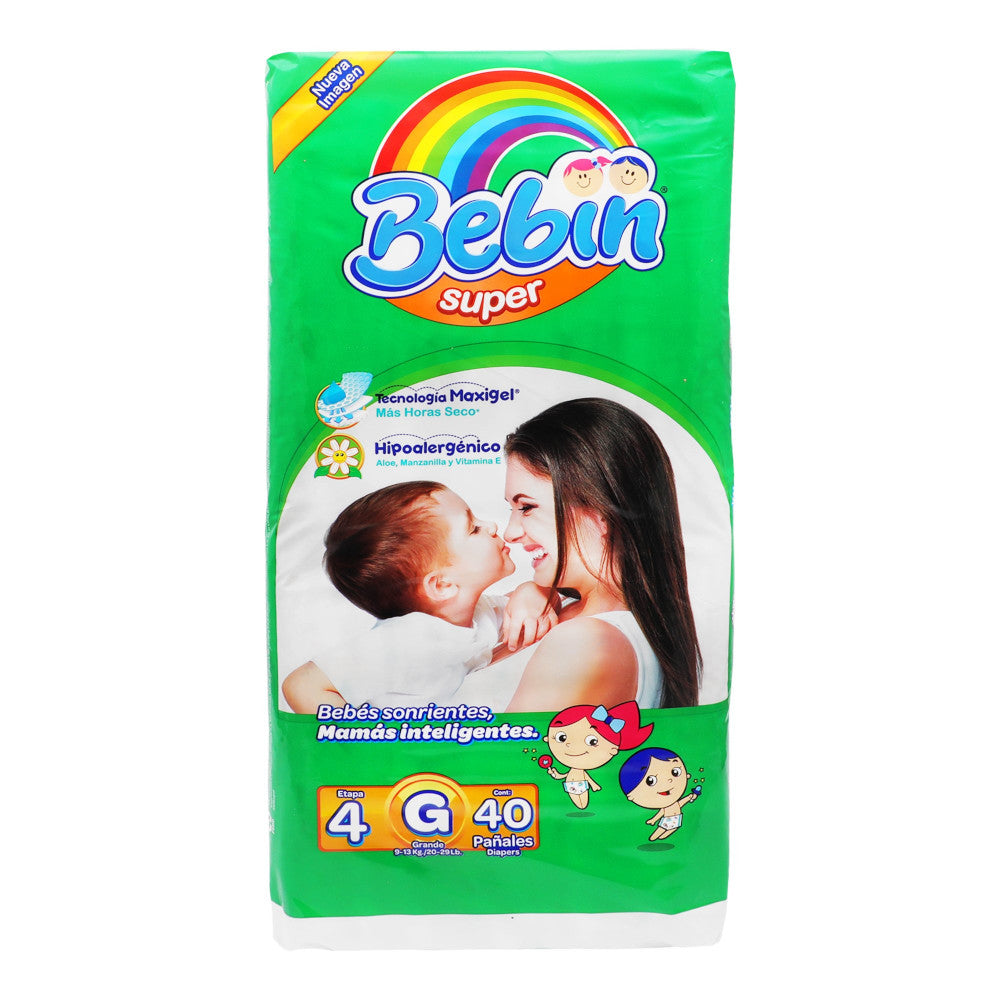 PANAL BEBIN SUPER E4 GDE 40 S