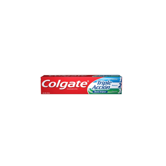 Pasta Dental Colgate Triple Acción Familiar Menta Original 100 ml