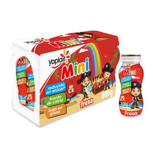 YOGH. YOPLAIT KIDS BEBER (100 GRS) PQTE 8 S