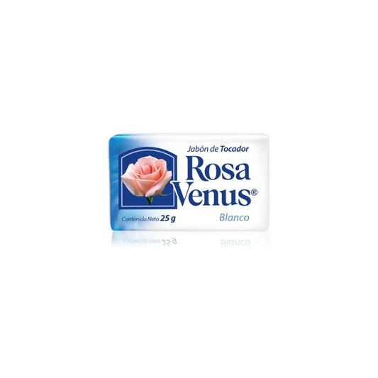 JABON ROSA VENUS BLANCO  25