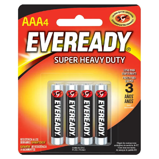 PILA EVEREADY DIPLASY AAA 4 S