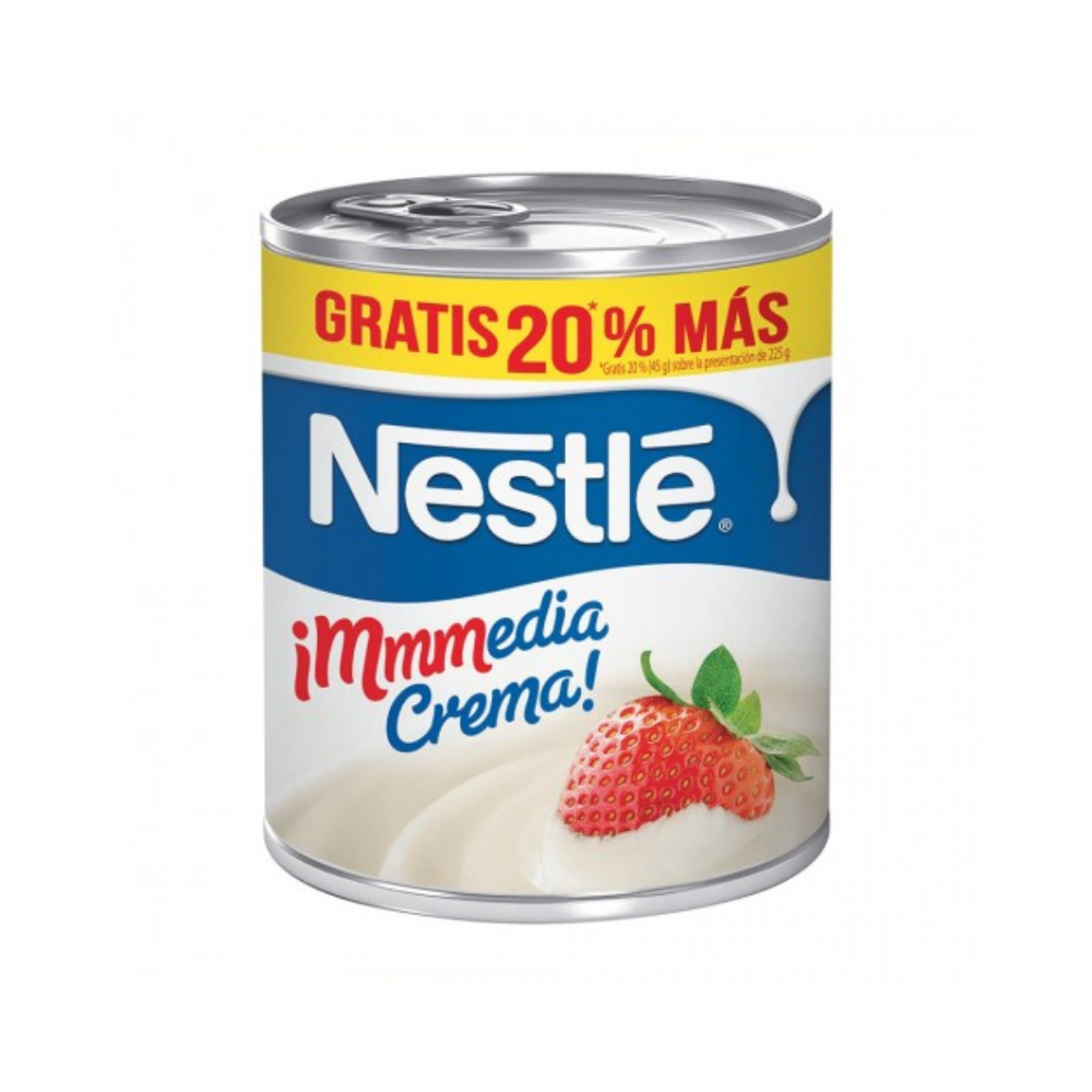 MEDIA CREMA NESTLE .225+  20% MAS