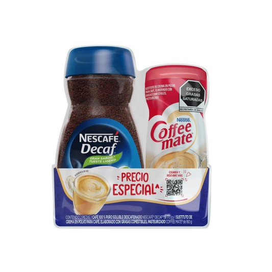 CAFE DECAF .170 + COFFE MATTE .160 2 S